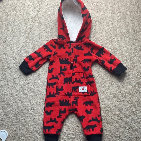 Carter’s Baby Fleece Wilderness One Piece - Picture 1 of 5